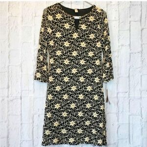 HAANI Floral Lace Sheath Dress